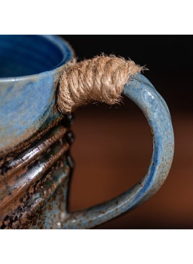 Clink Handcrafted Ceramic Japanese Style Coffee Mug Tea Cup Creative Coffee Cup Hand Painted - Image 2
